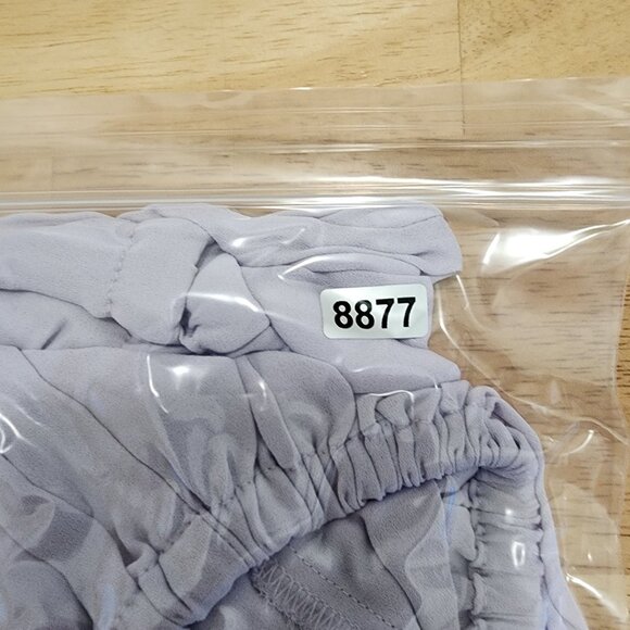 LOFT Women's Long Sleeve Off The Shoulder Elastic Waist Blouse Top Purple Sz XL - Picture 12 of 12